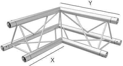 Global Truss Triangle 9-In Truss F23 2W 90D Crn 1.64Ft (.5M) - PSSL ProSound and Stage Lighting