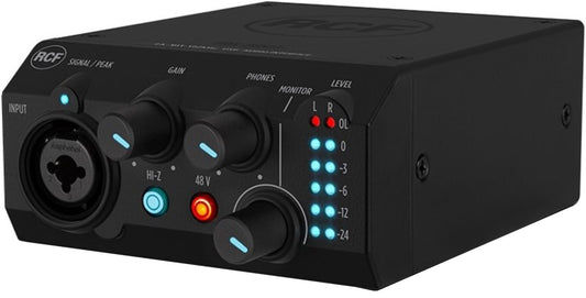 RCF TRK-PRO1 1X2 Channel USB Interface - PSSL ProSound and Stage Lighting