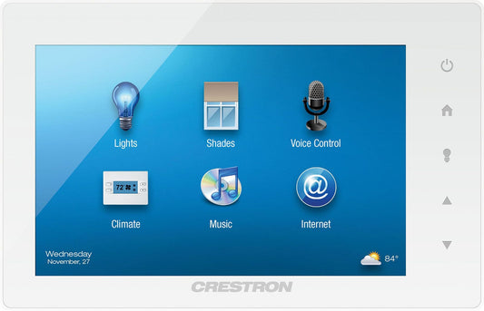 Crestron TSW-752-W-S 7-Inch Touch Screen White - PSSL ProSound and Stage Lighting