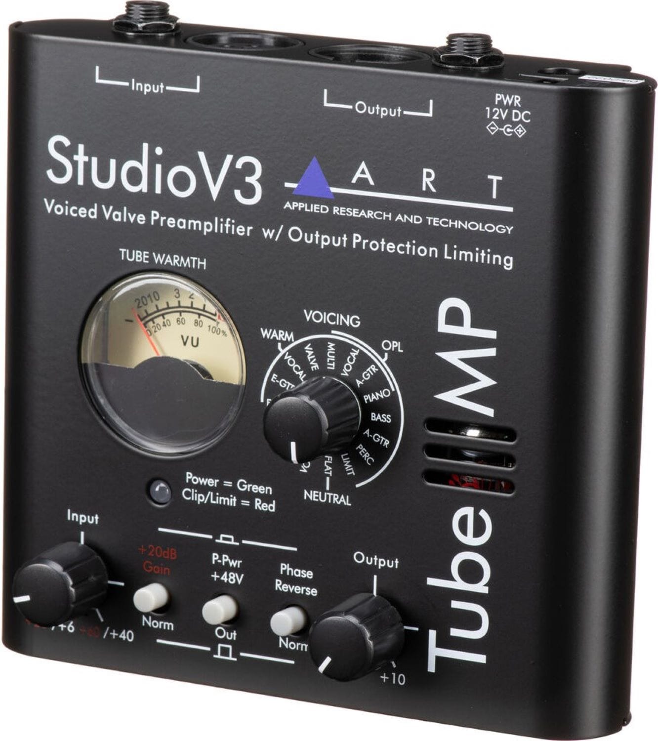 ART TUBE MP STV 3U Studio V3 Edition Tube Preamp with Variable Voicing / Limiter and Power Supply - PSSL ProSound and Stage Lighting
