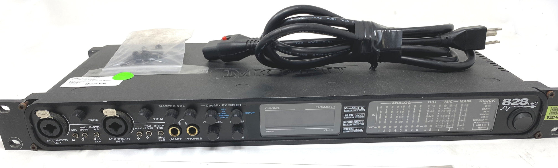 MOTU 828MK3 Firewire Audio Interface - PSSL ProSound and Stage Lighting
