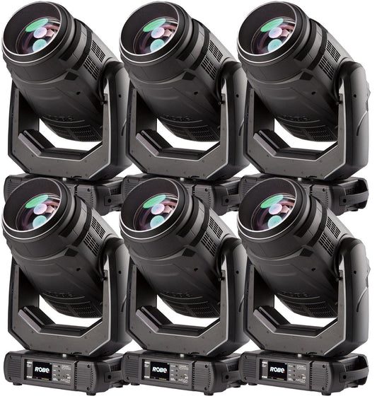 Robe MegaPointe Beam/Spot Arc Moving Light Set of 6 - PSSL ProSound and Stage Lighting