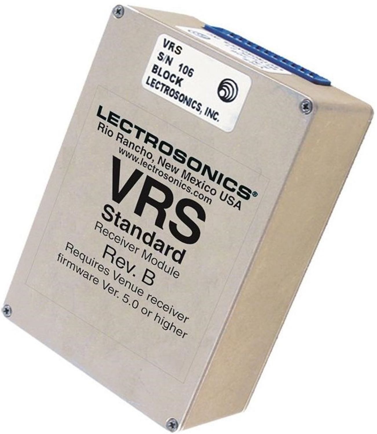 LECTROSONICS VRS21 Standard Receiver Module for Venue Frame UHF 537-563MHz - PSSL ProSound and Stage Lighting
