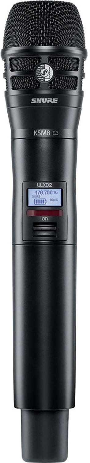 Shure ULXD2/K8 Digital Handheld Transmitter w/ KSM8 Capsule, G50 Band - PSSL ProSound and Stage Lighting