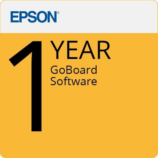 EPSON GoBoard Software,1-year license - PSSL ProSound and Stage Lighting