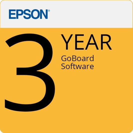 EPSON GoBoard Software, 3-Year License - PSSL ProSound and Stage Lighting