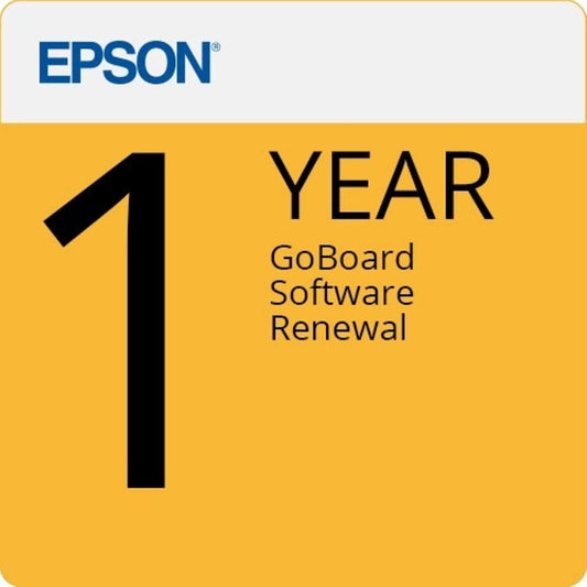 EPSON GoBoard Software Renewal, 1-Year License - PSSL ProSound and Stage Lighting