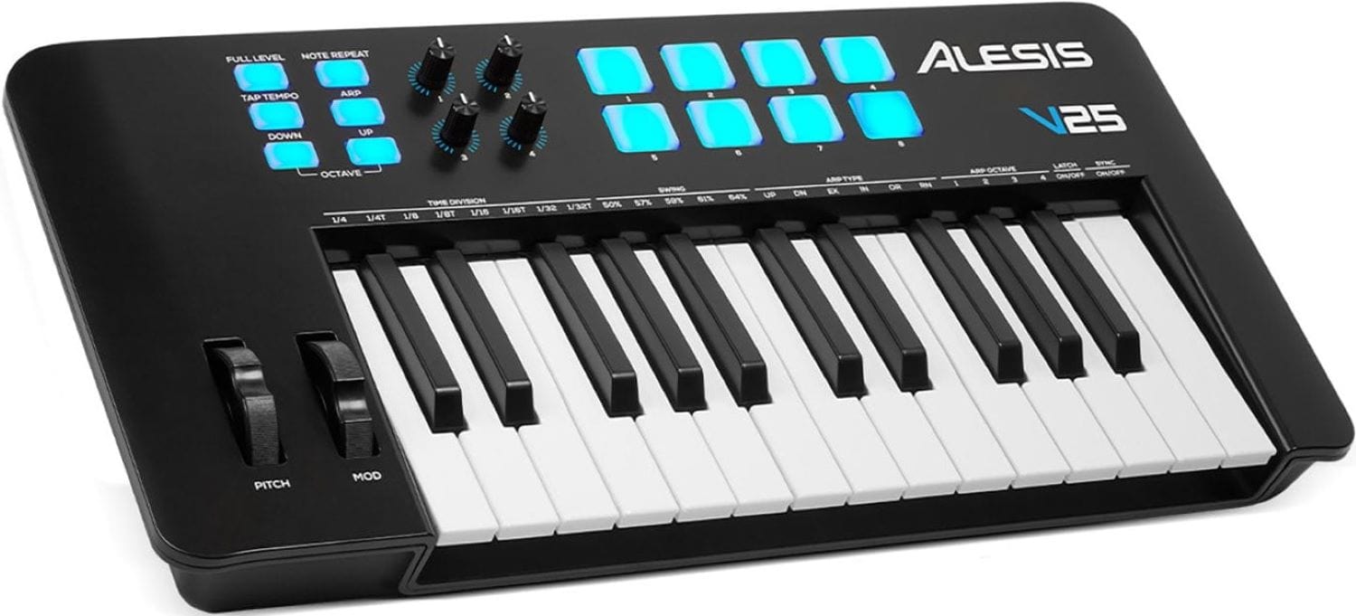 Alesis V25MKII 25-Key USB Pad/Keyboard Controller - PSSL ProSound and Stage Lighting