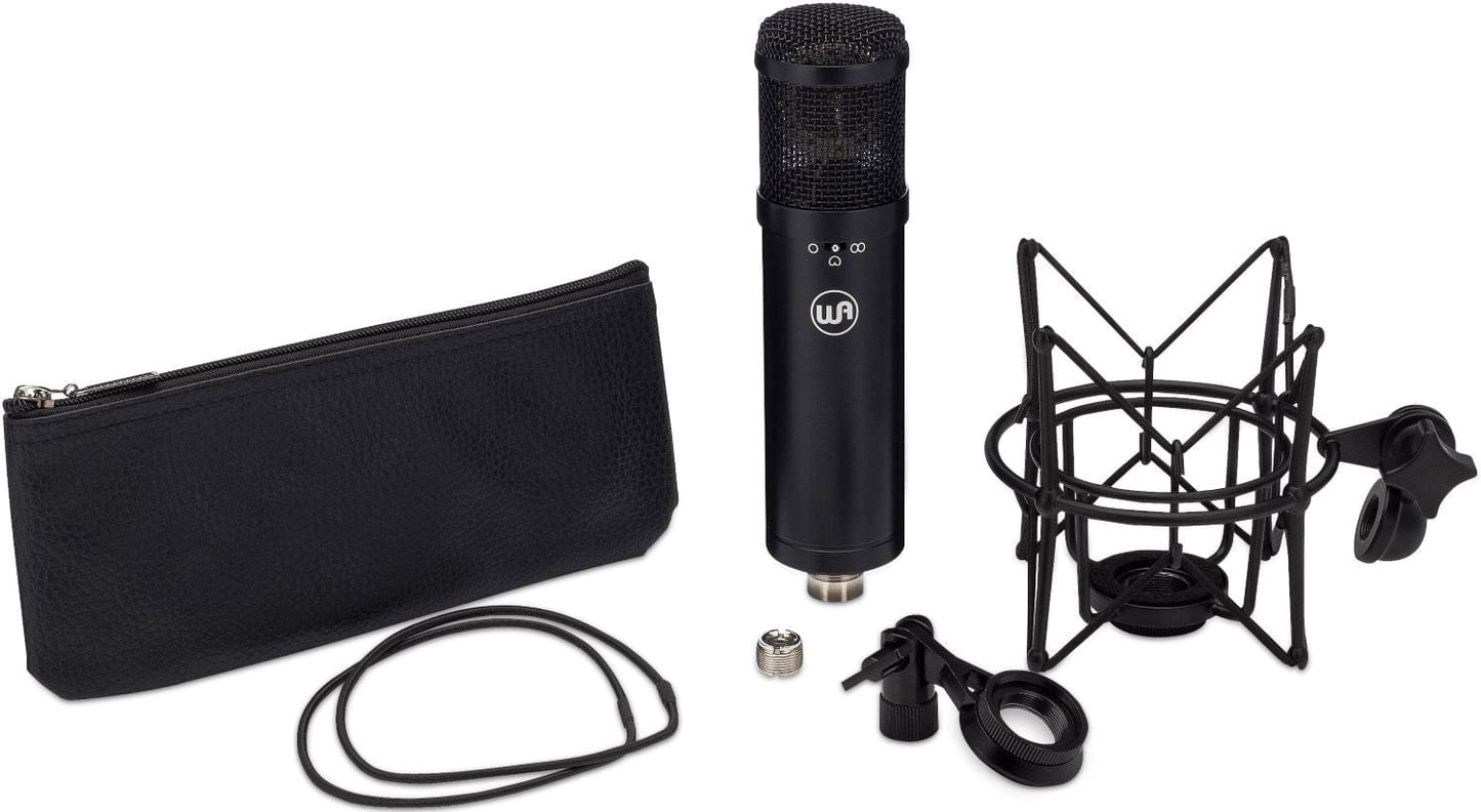 Warm Audio WA-47jr Large-Diaphragm Condenser Microphone - Black - PSSL ProSound and Stage Lighting