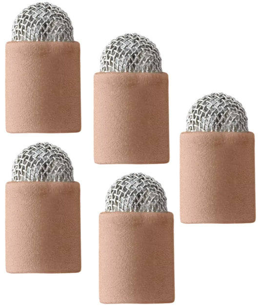 AKG 6500H00520 / WM82 (5 Pack) Wiremesh Caps for MicroLite Microphones - Biege - PSSL ProSound and Stage Lighting