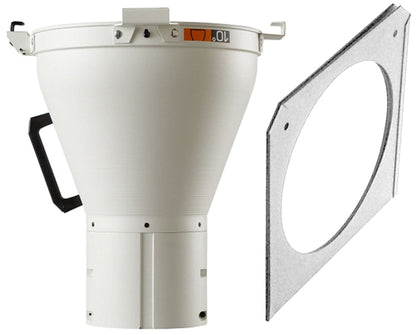ETC XDLT10-1 10-Degree XDLT Lens Tube with Media Frame (14-Inch / 356-Millimeter) - White - PSSL ProSound and Stage Lighting