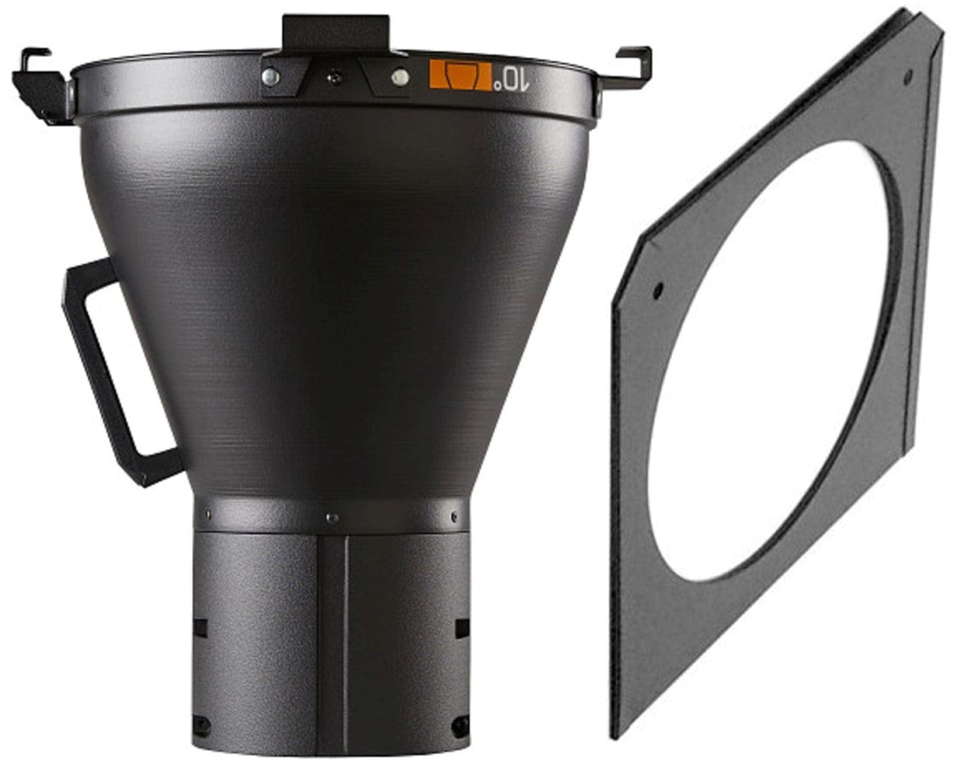 ETC XDLT10 10-Degree XDLT Lens Tube with Media Frame (14-Inch / 356-Millimeter) - Black - PSSL ProSound and Stage Lighting