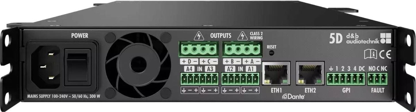 D&B Audiotechnik Z2880.000 5D Amplifier - PSSL ProSound and Stage Lighting