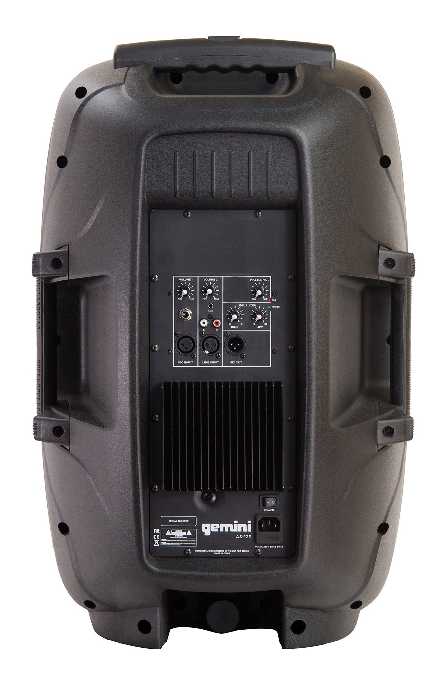Gemini AS-1500P 15-Inch Active Speaker - PSSL ProSound and Stage Lighting