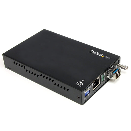 Startech ET91000LC2 Fiber Media Converter Gigabit Ethernet to MM Fiber LC - PSSL ProSound and Stage Lighting