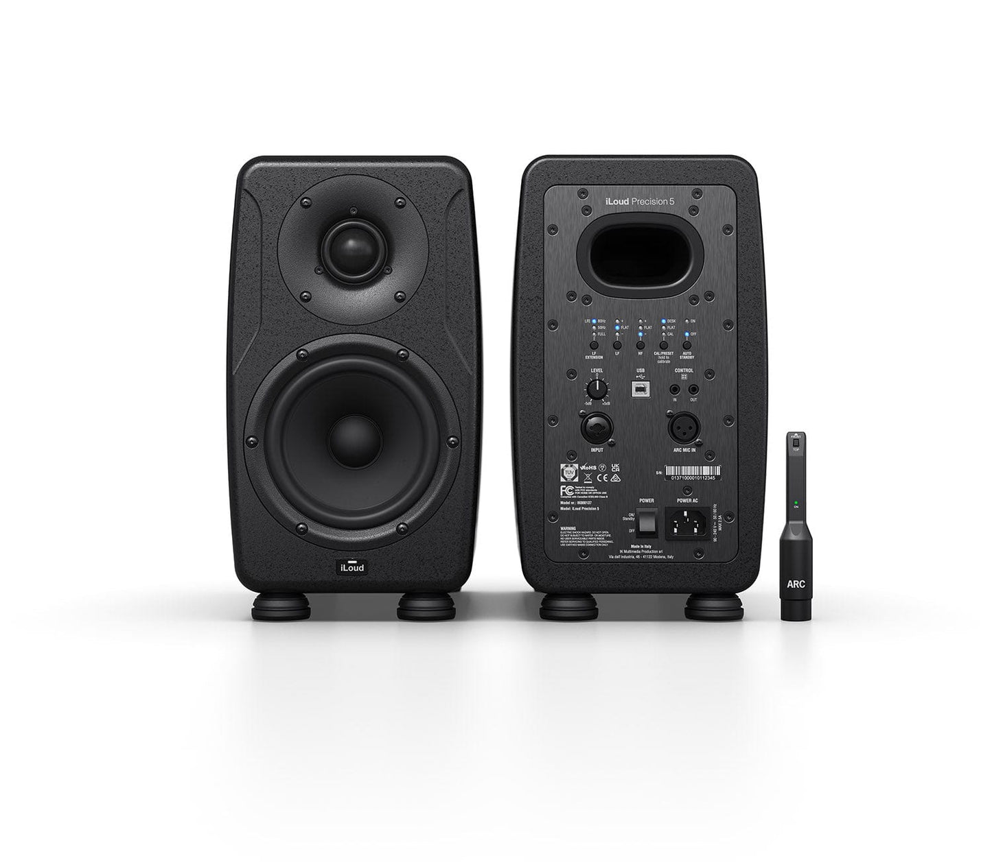 Audix MON-PRECISION-500-IN iLoud Precision 5 Professional 5-Inch High-Resolution Studio Monitor - PSSL ProSound and Stage Lighting