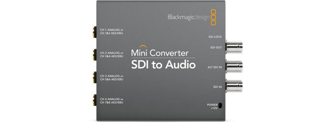 Blackmagic Design SDI to Audio De-Embedder - PSSL ProSound and Stage Lighting