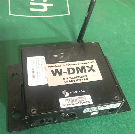 Wireless Solution WDMX S-1 Blackbox Wireless DMX Transmitter - PSSL ProSound and Stage Lighting
