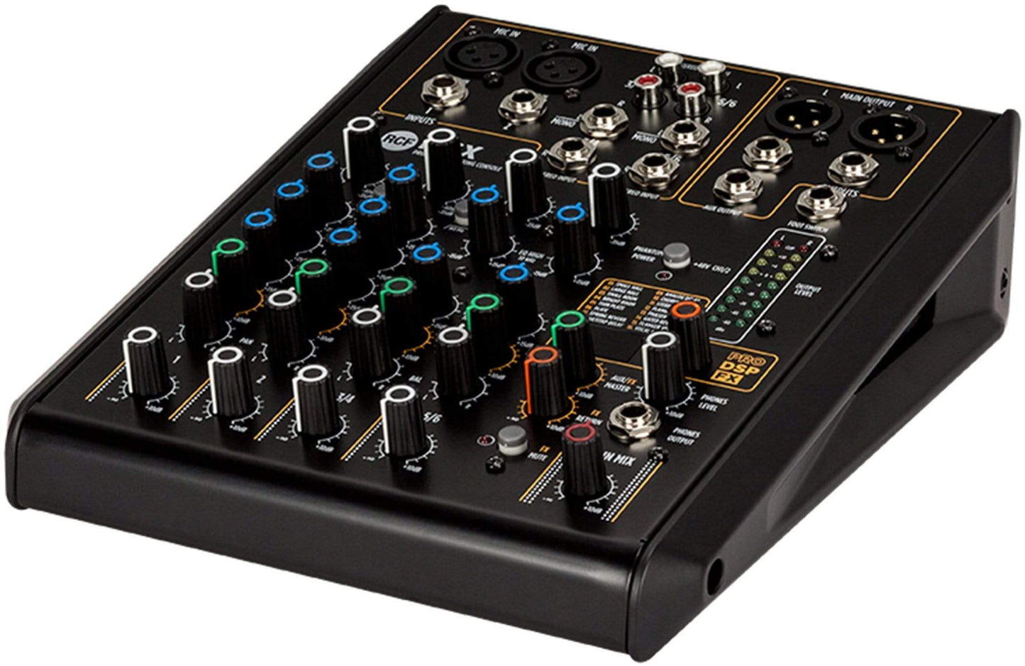 RCF F6-X 6-Channel Mixer w/ FX - ProSound and Stage Lighting