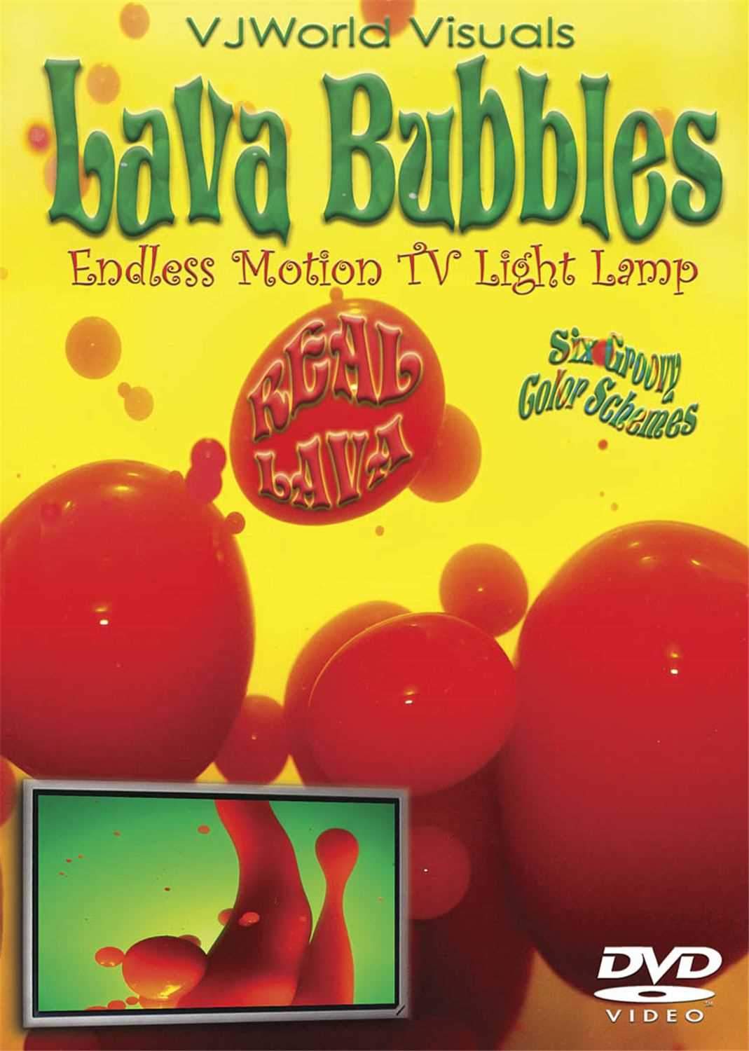 Hal Leonard Lava Bubbles Endless Lava Visual Dvd - ProSound and Stage Lighting