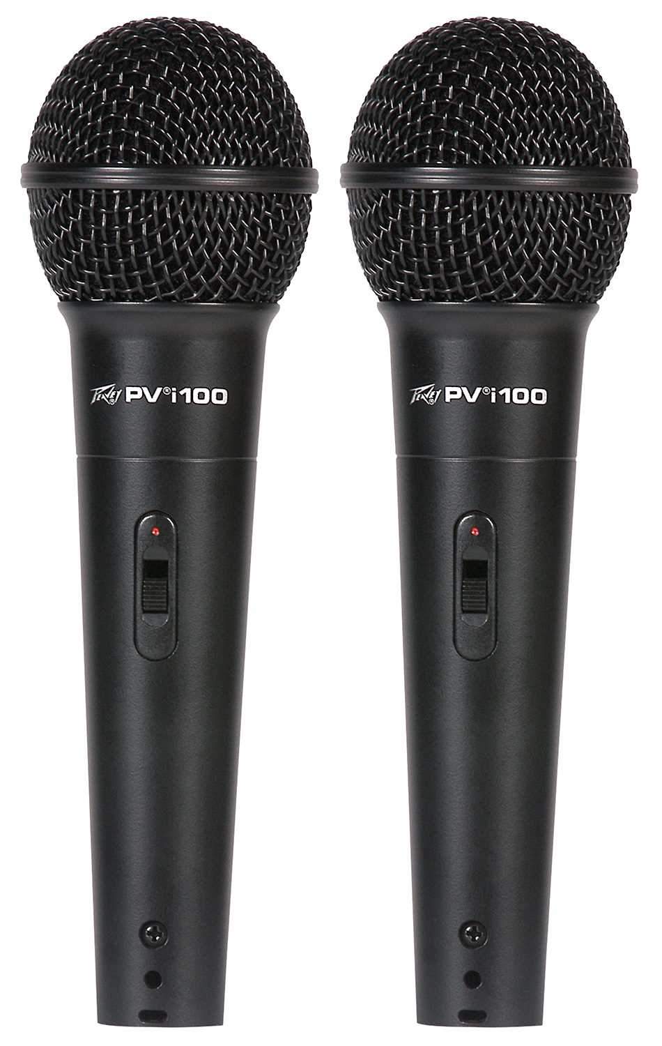 Peavey PVi 100 Dynamic Vocal Microphone 2-Pack - ProSound and Stage Lighting