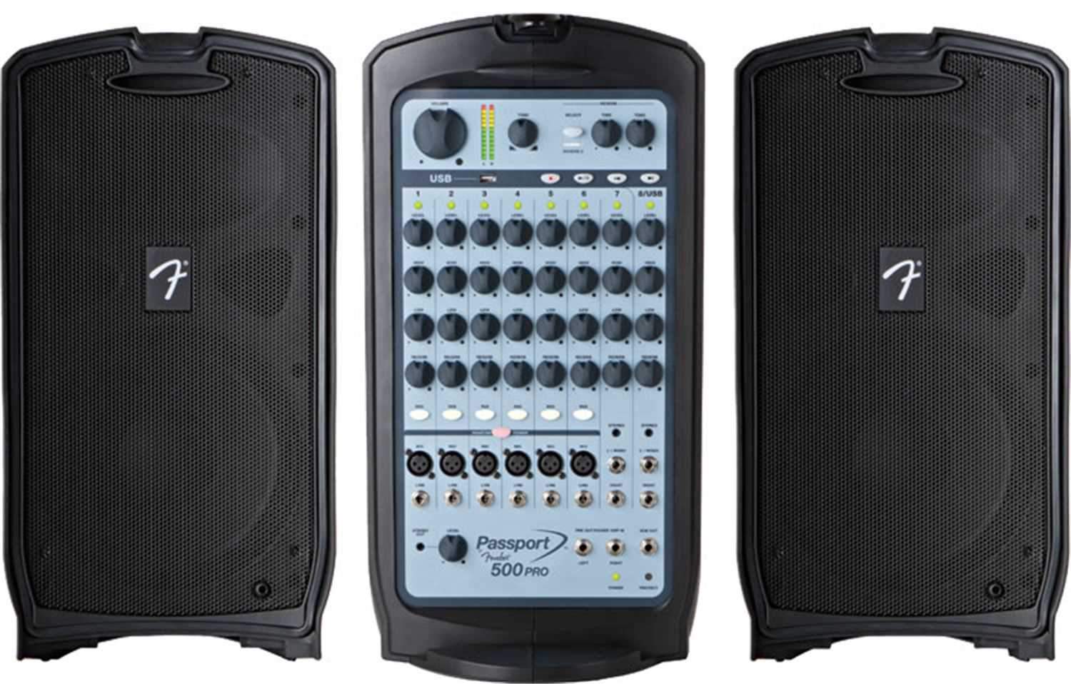 Fender Passport 500 Pro Portable PA System - ProSound and Stage Lighting