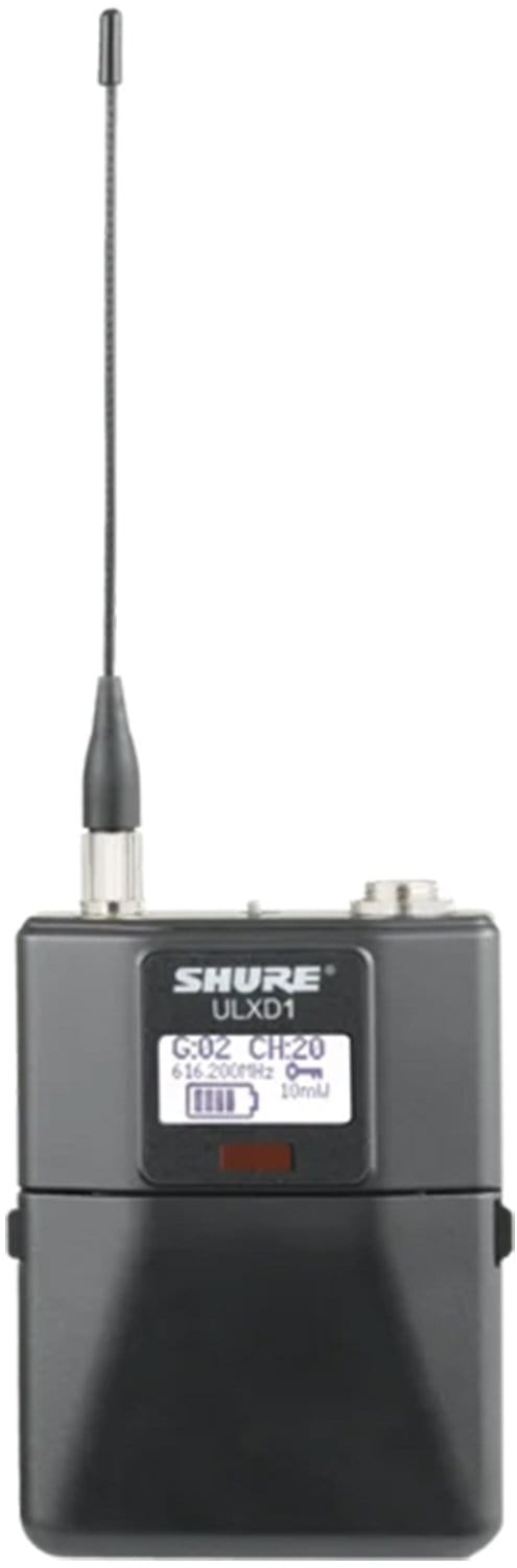 Shure ULXD1-H50 Digital Beltpack Transmitter H50 - ProSound and Stage Lighting