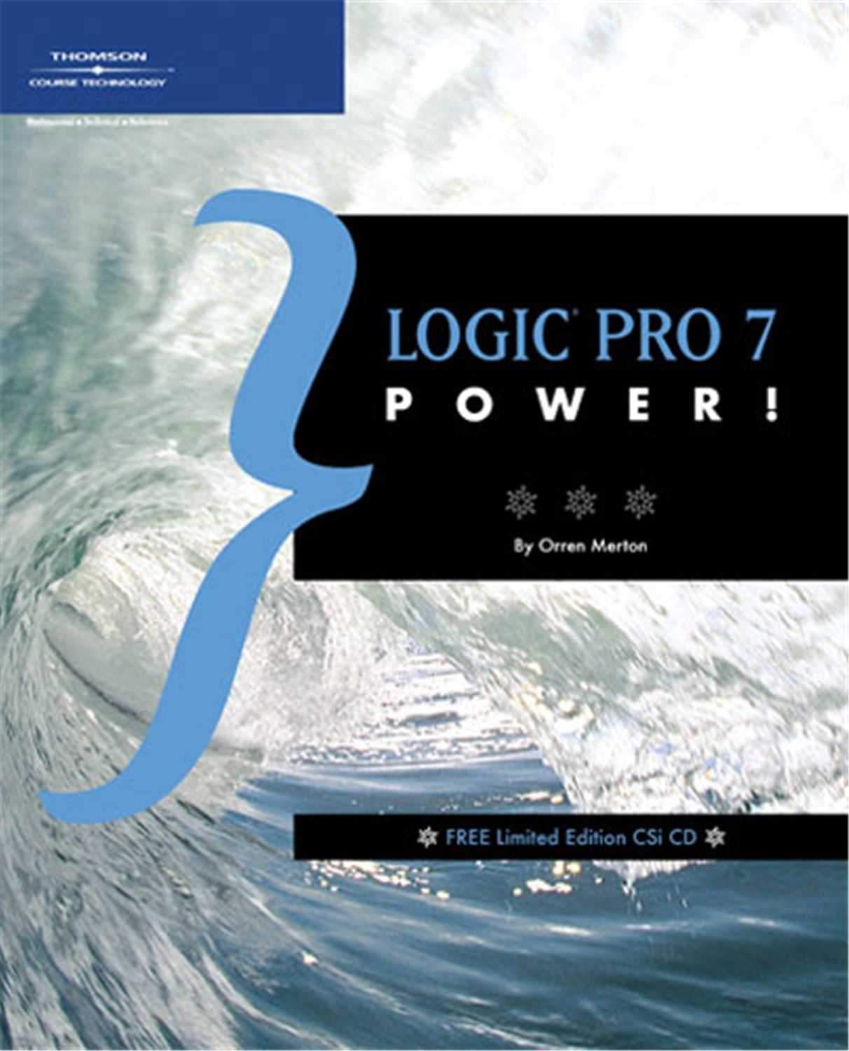 Thomson 1592005411 Logic Pro VII Power (BOOK/CD) - ProSound and Stage Lighting