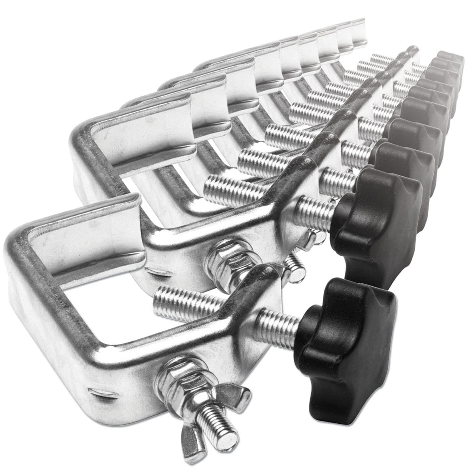 10 Pack Of Lighting Baby Clamps - ProSound and Stage Lighting