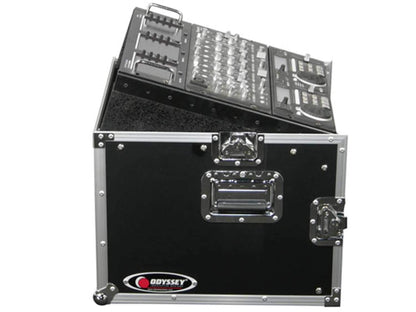 Odyssey FR1006 Mixer Combo Rack Case 10U x 6U - ProSound and Stage Lighting