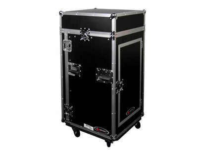 Odyssey FR1016W Combo Rack Case with Wheels - ProSound and Stage Lighting