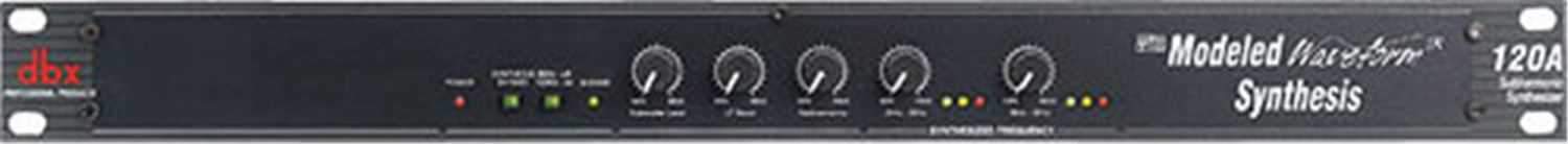 DBX 120A Subharmonic Bass Synthesizer Maximizer - ProSound and Stage Lighting