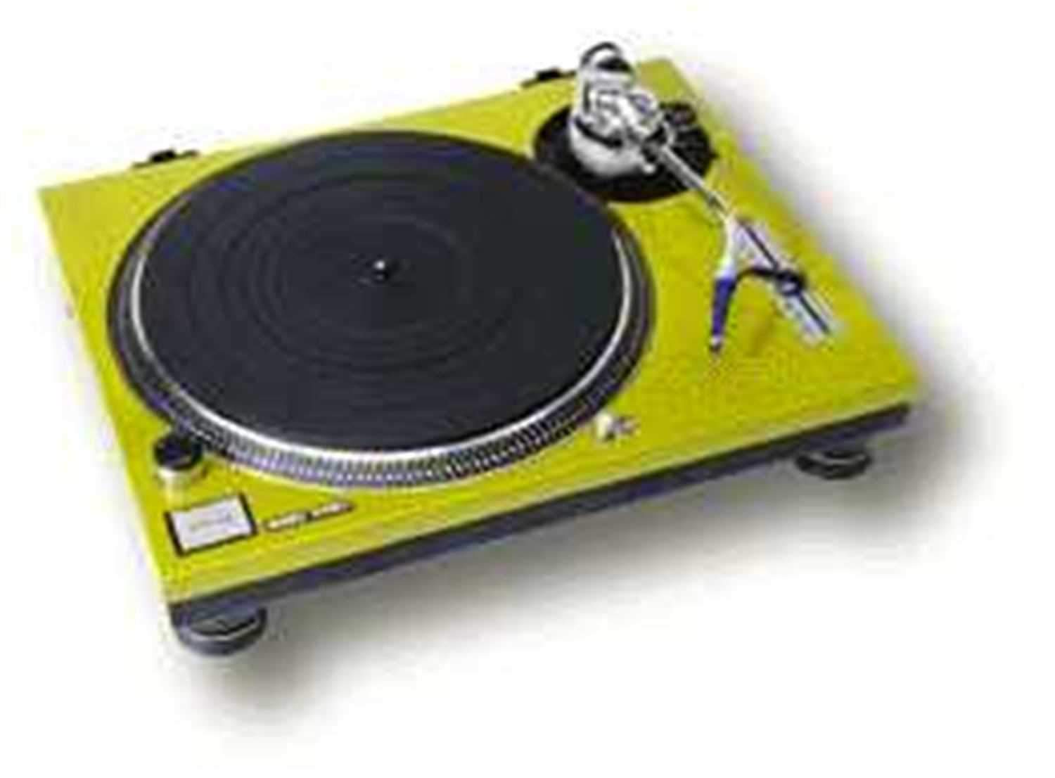 Turntable Cover For Sl-1200 Yellow - ProSound and Stage Lighting