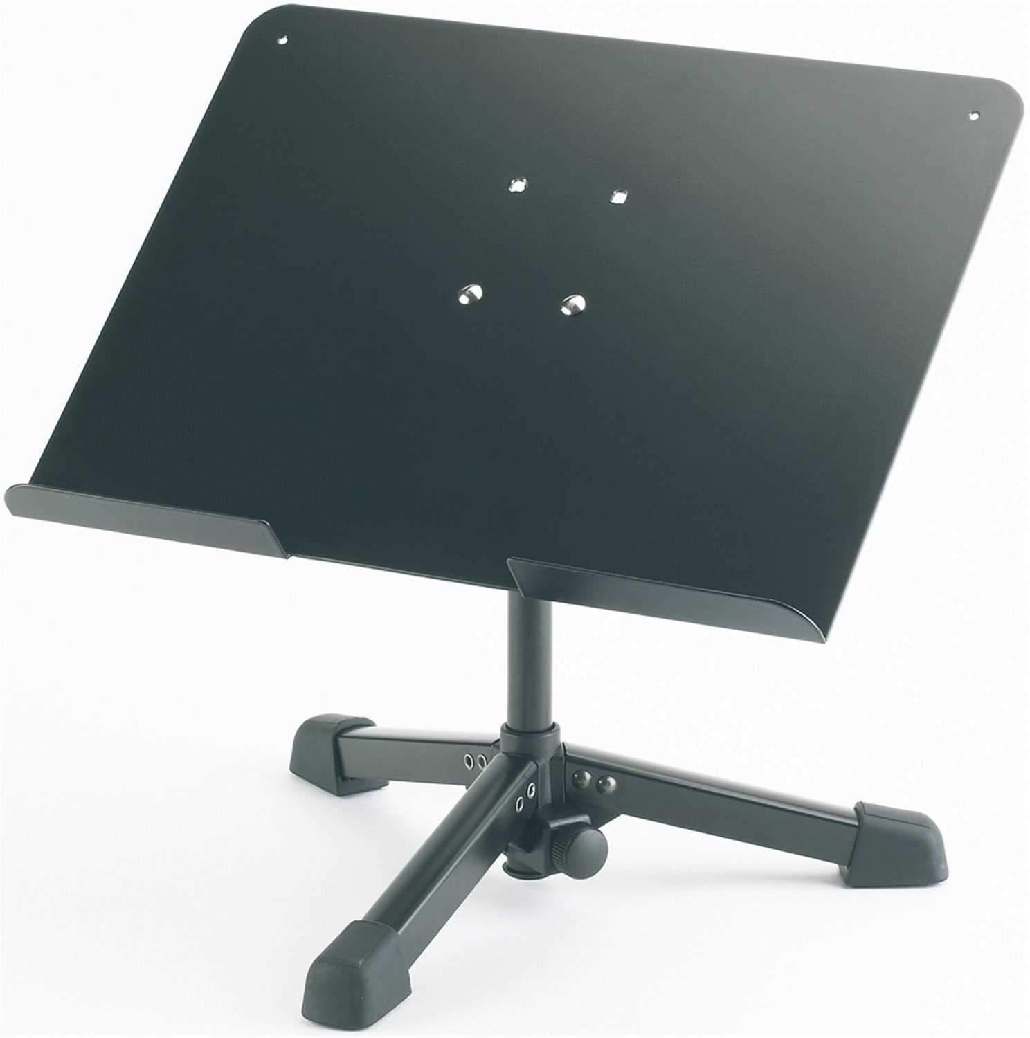 K&M 1214000055 Table Top Laptop Multimedia Stand - ProSound and Stage Lighting