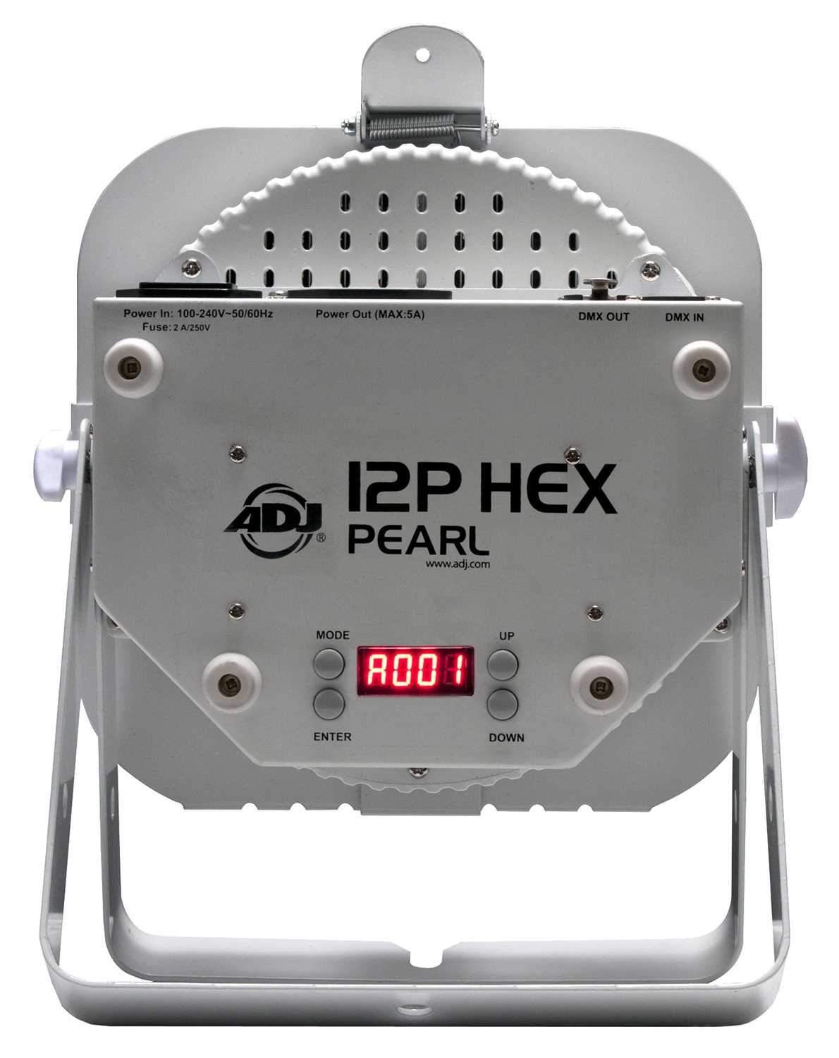 ADJ American DJ 12P Hex Pearl RGBAW Plus UV LED Wash Light - ProSound and Stage Lighting
