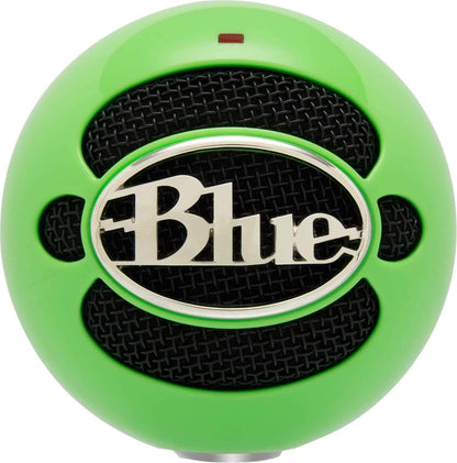 Blue Snowball Pack USB Mic Stand Cable Neon Green - ProSound and Stage Lighting