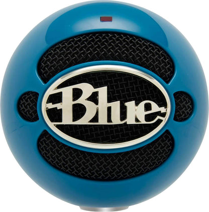 Blue Snowball Pack USB Mic with Stand and Cable in Electric Blue - ProSound and Stage Lighting