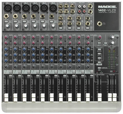 Mackie 1402-VLZ3 Premium 14-Ch Compact Mixer - ProSound and Stage Lighting