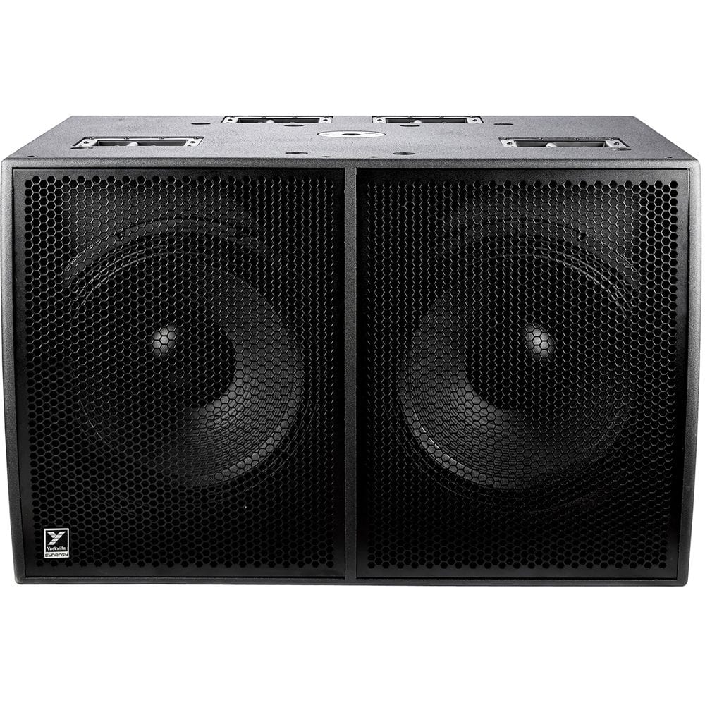 Yorkville SA221S Dual 21-Inch Bass Reflex Powered Subwoofer - PSSL ProSound and Stage Lighting