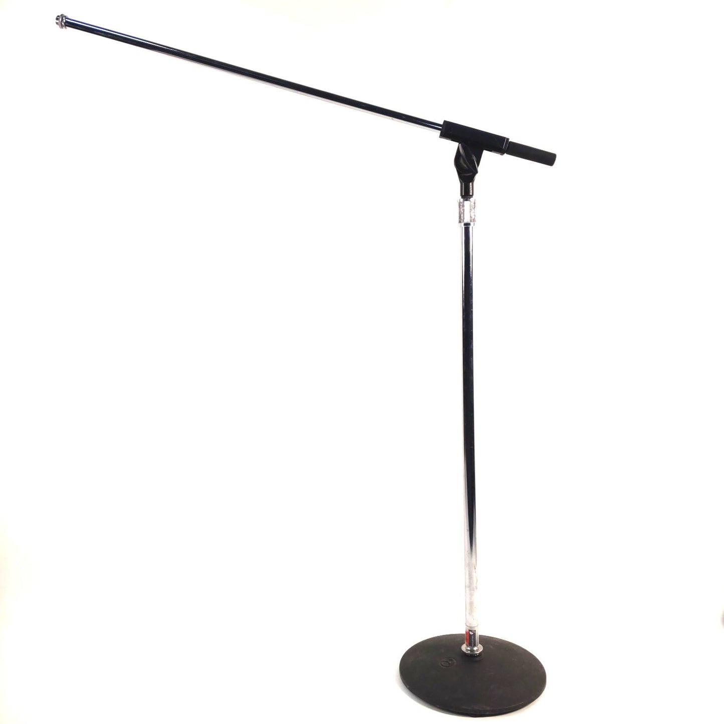 Atlas MS-10CE Mic Stand w/ Round Base Chrome - ProSound and Stage Lighting