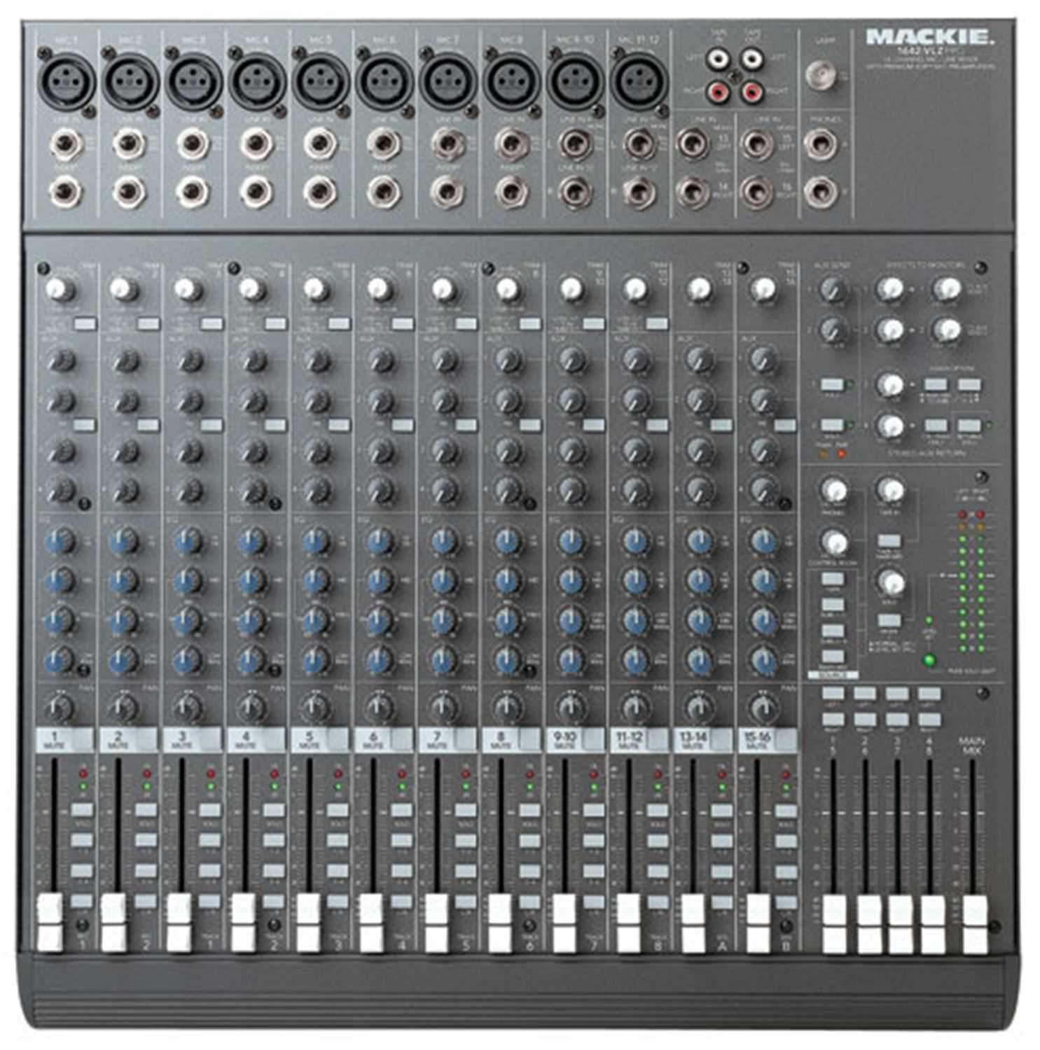 Mackie 16 Channel 4Bus Mixing Console - ProSound and Stage Lighting