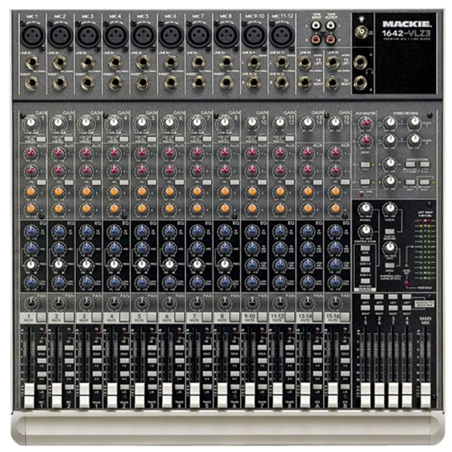 Mackie 1642-VLZ3 Premium 16-Ch Compact Mixer - ProSound and Stage Lighting