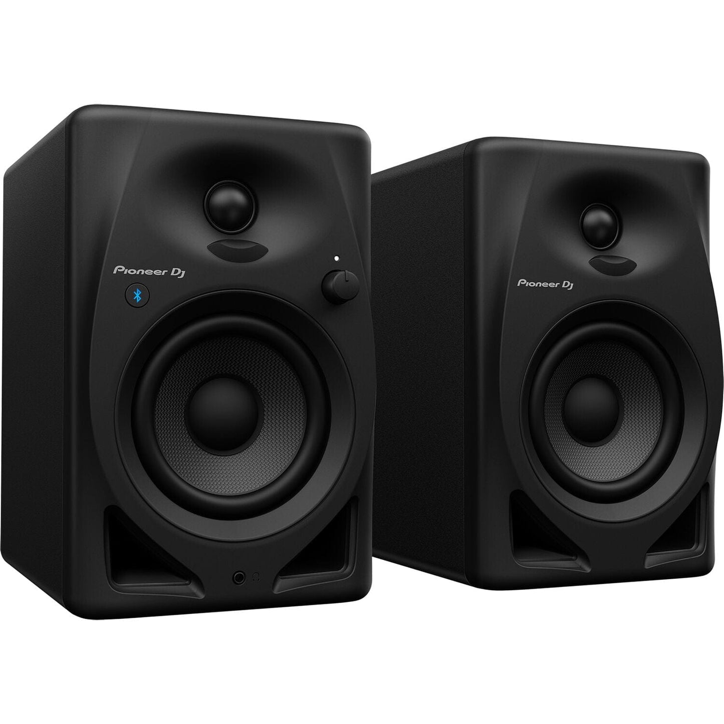 Pioneer DJ DM-40D-BT 4" Two-Way Active Desktop Monitor System with Bluetooth (Pair, Black) - PSSL ProSound and Stage Lighting