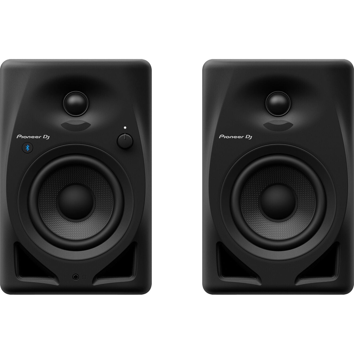 Pioneer DJ DM-40D-BT 4" Two-Way Active Desktop Monitor System with Bluetooth (Pair, Black) - PSSL ProSound and Stage Lighting