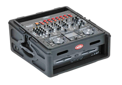 SKB 1SKB-R102 10U x 2U Roto Rack Mixer Combo Case - ProSound and Stage Lighting