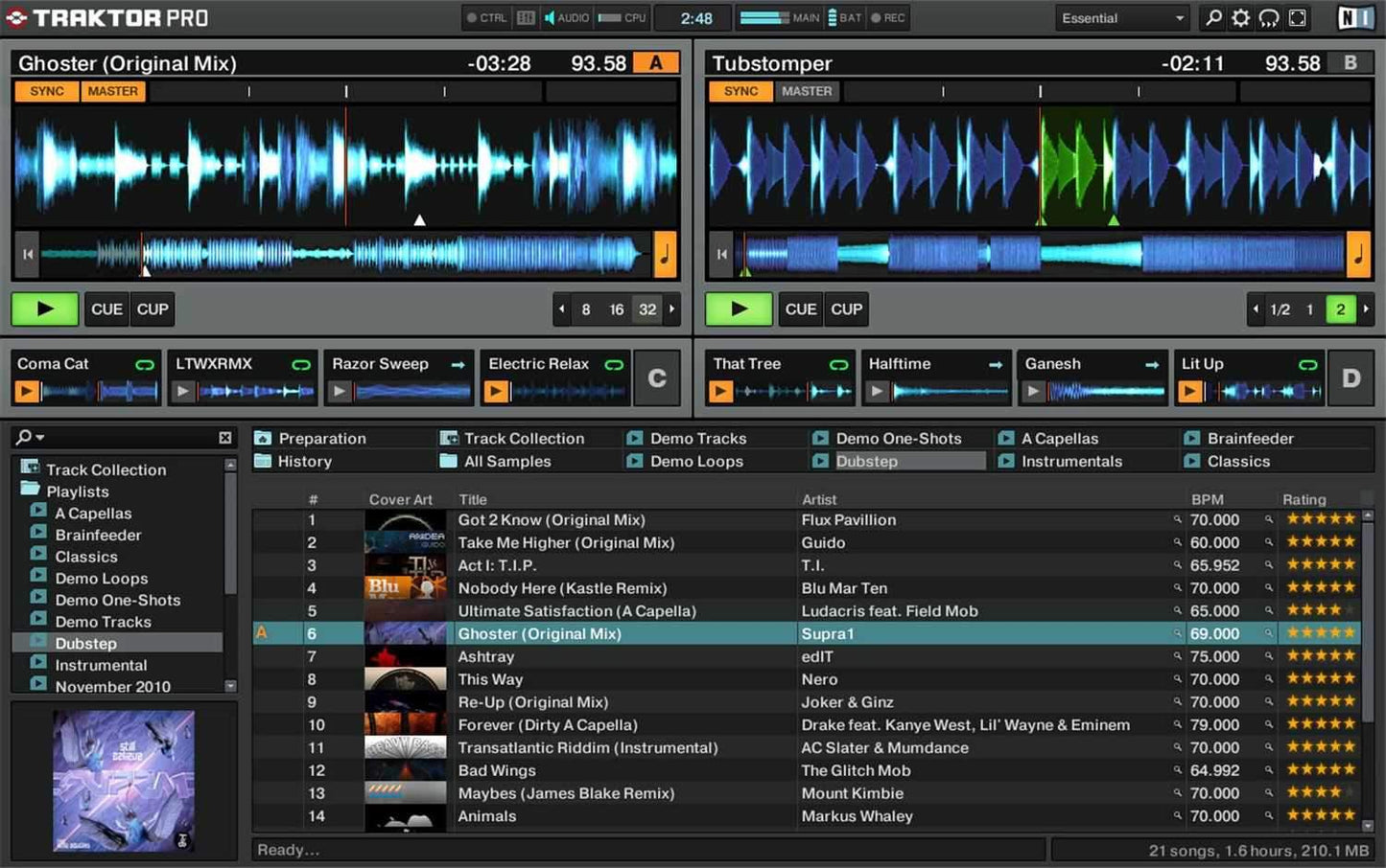 NI Traktor PRO 2 DJ Software - ProSound and Stage Lighting