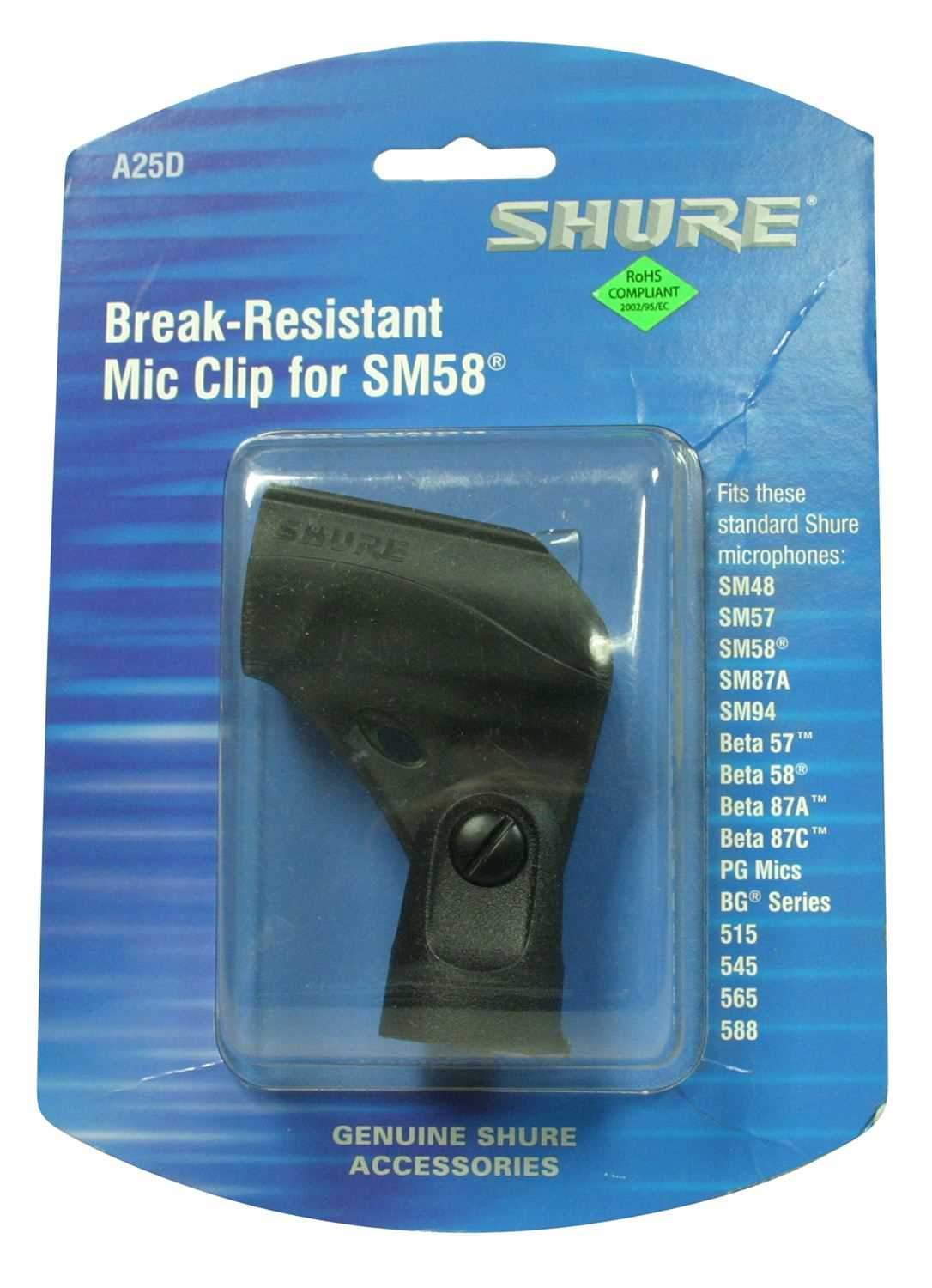 Shure Mic Stand Adapter For Sm58, Sm57, Sm87 - ProSound and Stage Lighting