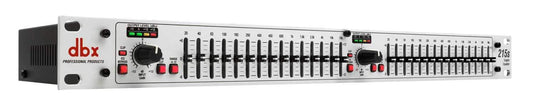 DBX 215S Dual Channel 15 Band Graphic Equalizer - ProSound and Stage Lighting