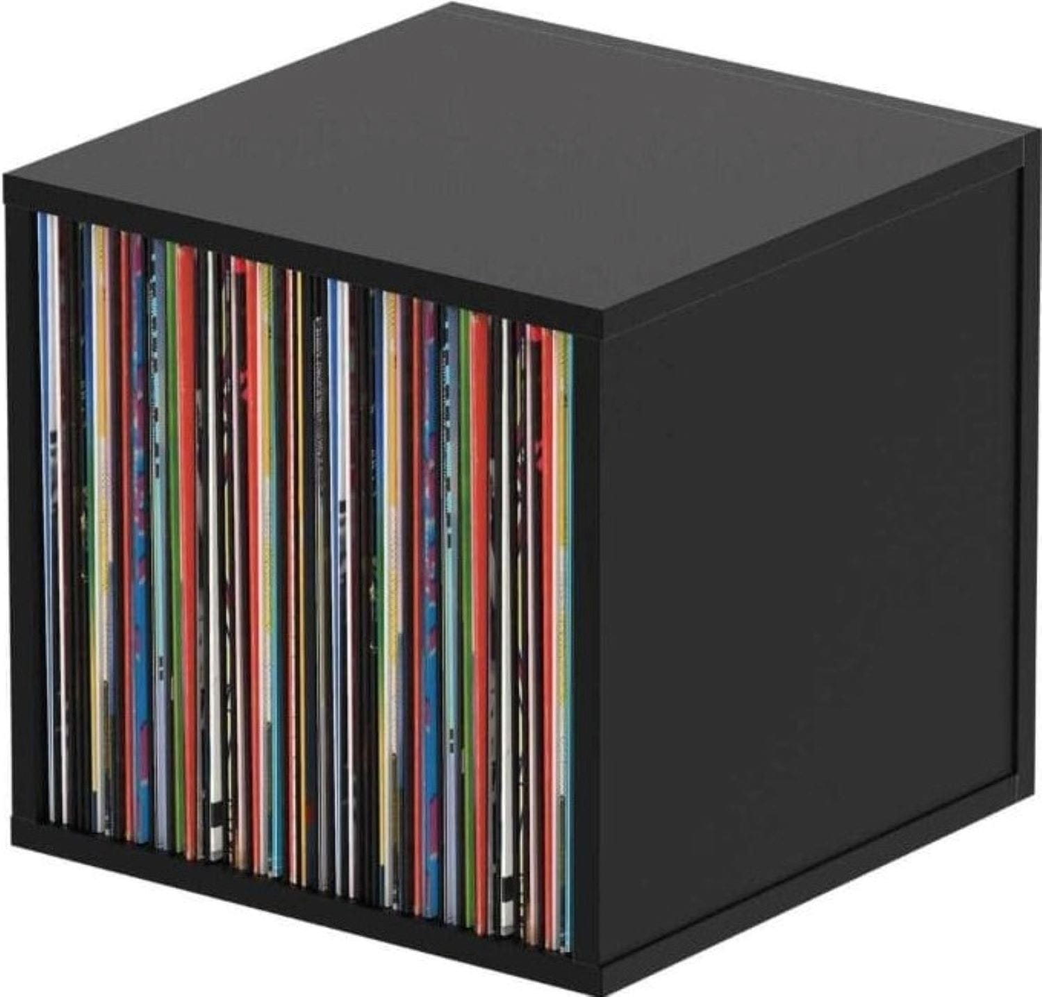 Glorious Record Box 110 Black Media Storage - PSSL ProSound and Stage Lighting