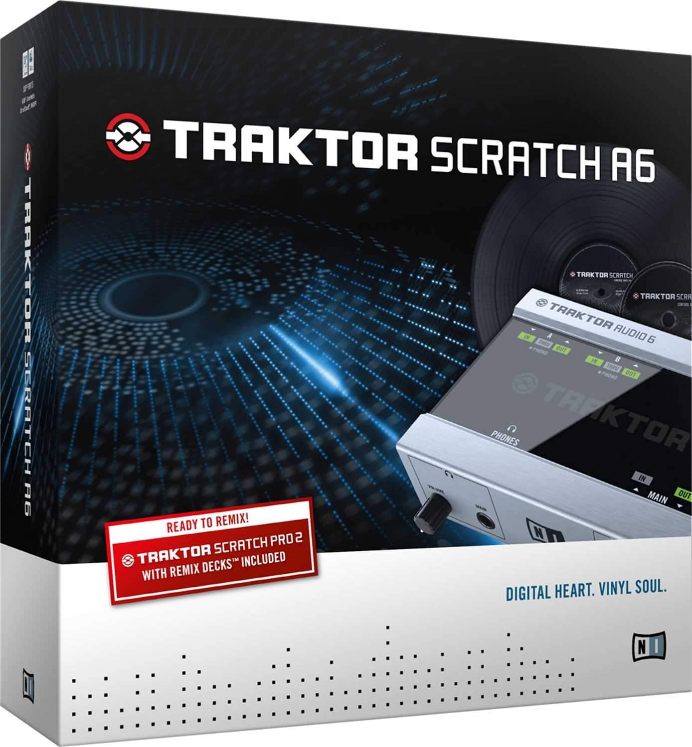 Native Instruments Traktor Scratch A6 System - ProSound and Stage Lighting